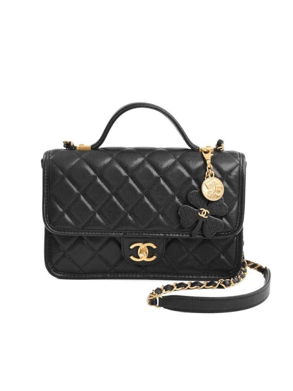 Chanel Shoulder Bag Top Handle Flap